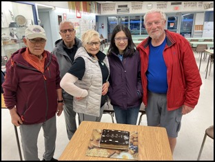 Another season of 4-3-2-1 is up and running at Willowdale Lawn Bowling Club. This photo shows those who showed up May 8. 